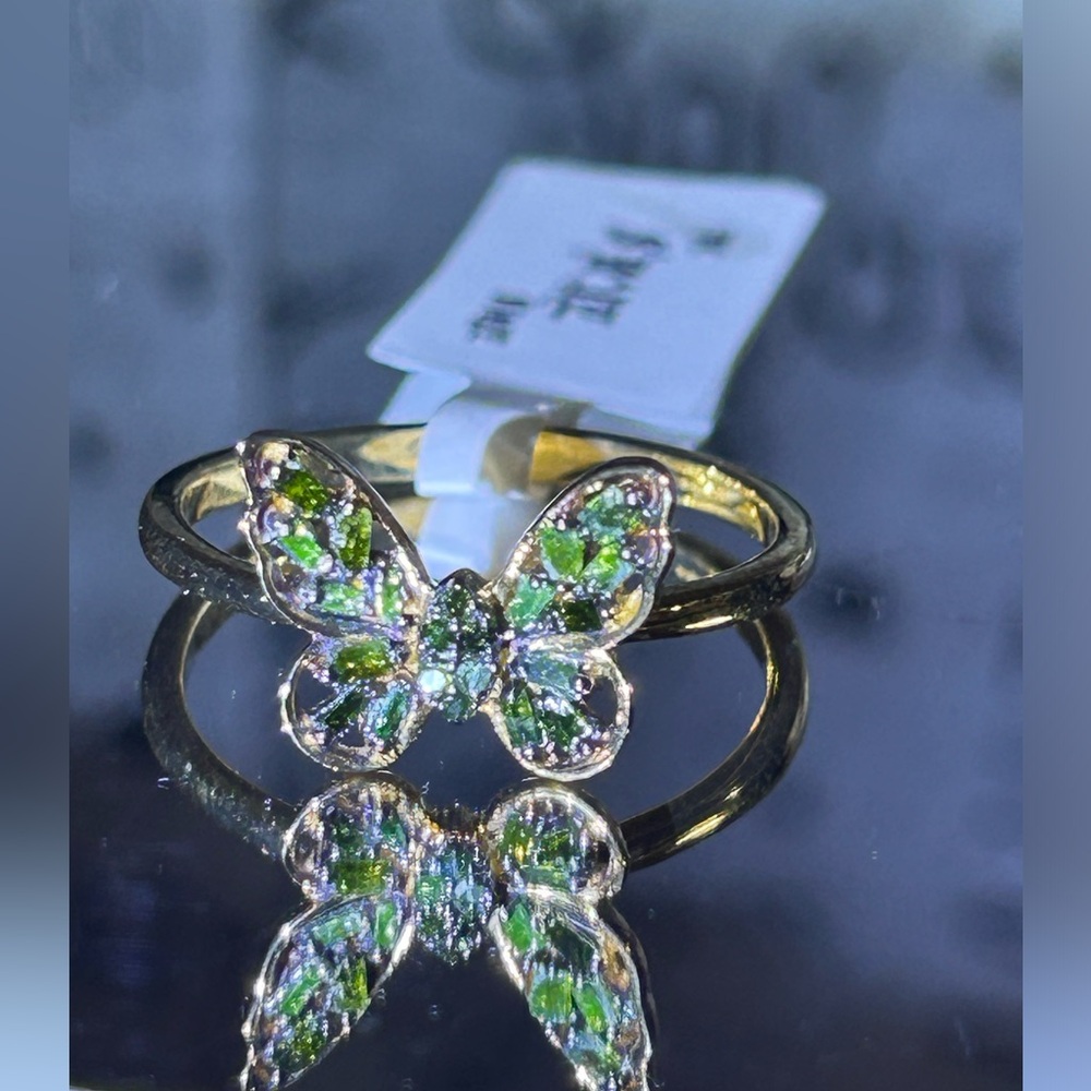 Genuine Green Diamond Butterfly 🦋